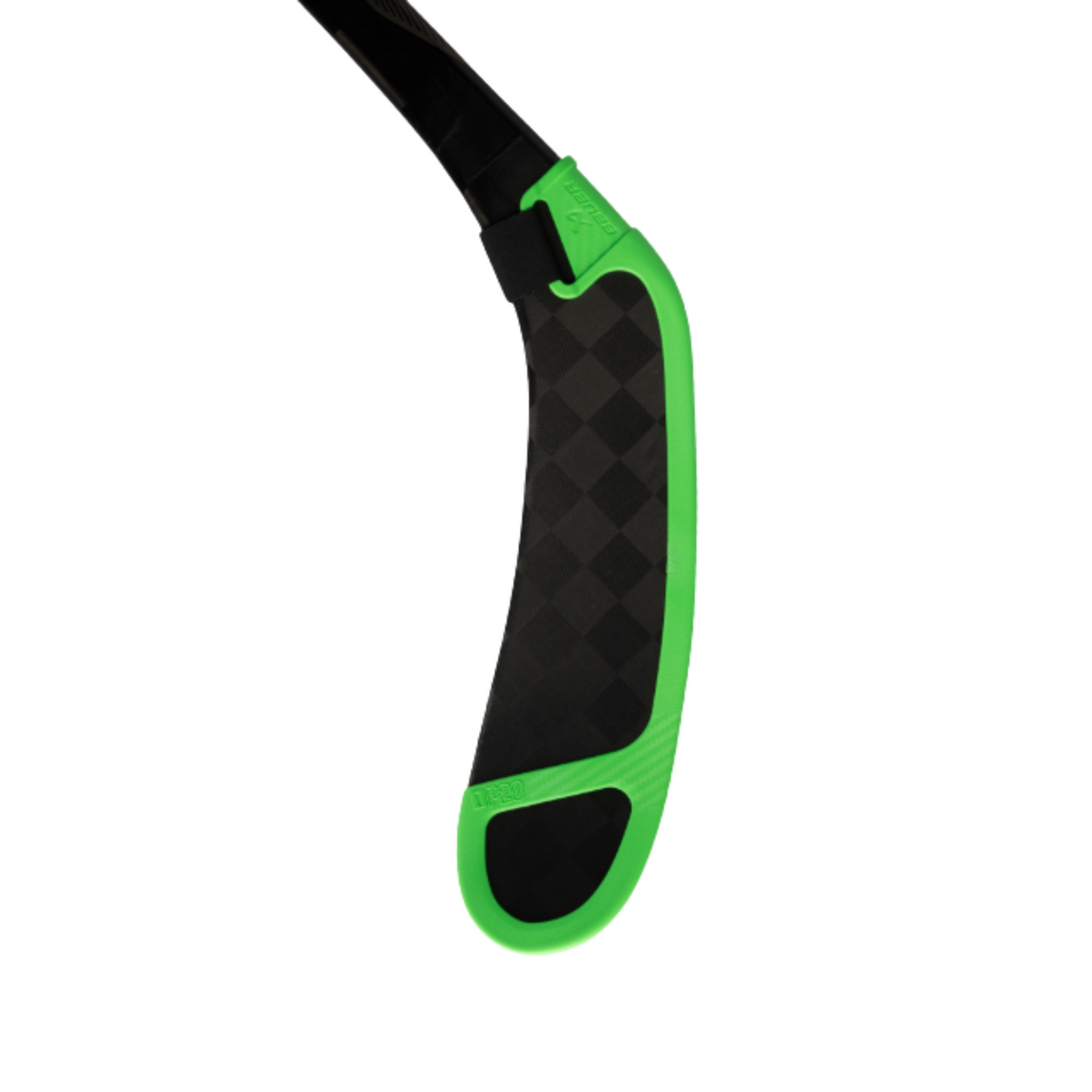 A photo of the Bauer Stick Blade Protector in colour green.