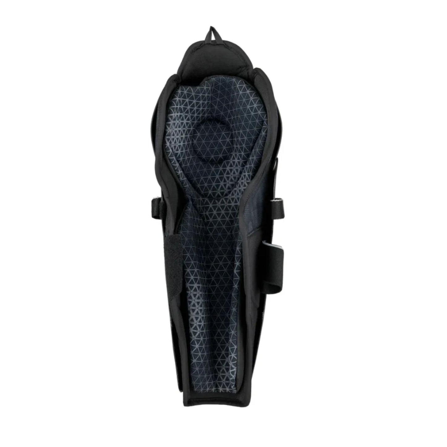 A photo of the CCM Tacks Vector Hockey Shin Guards in colour black and white.