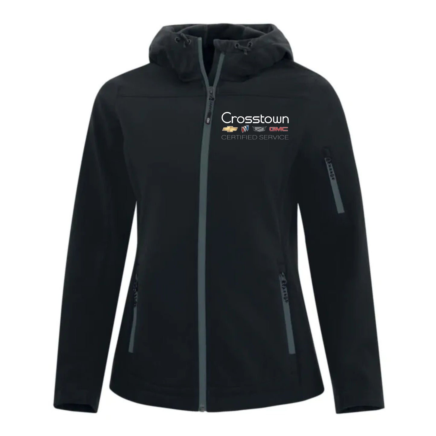 Crosstown Motors - Ladies' Water Repellent Soft Shell Jacket