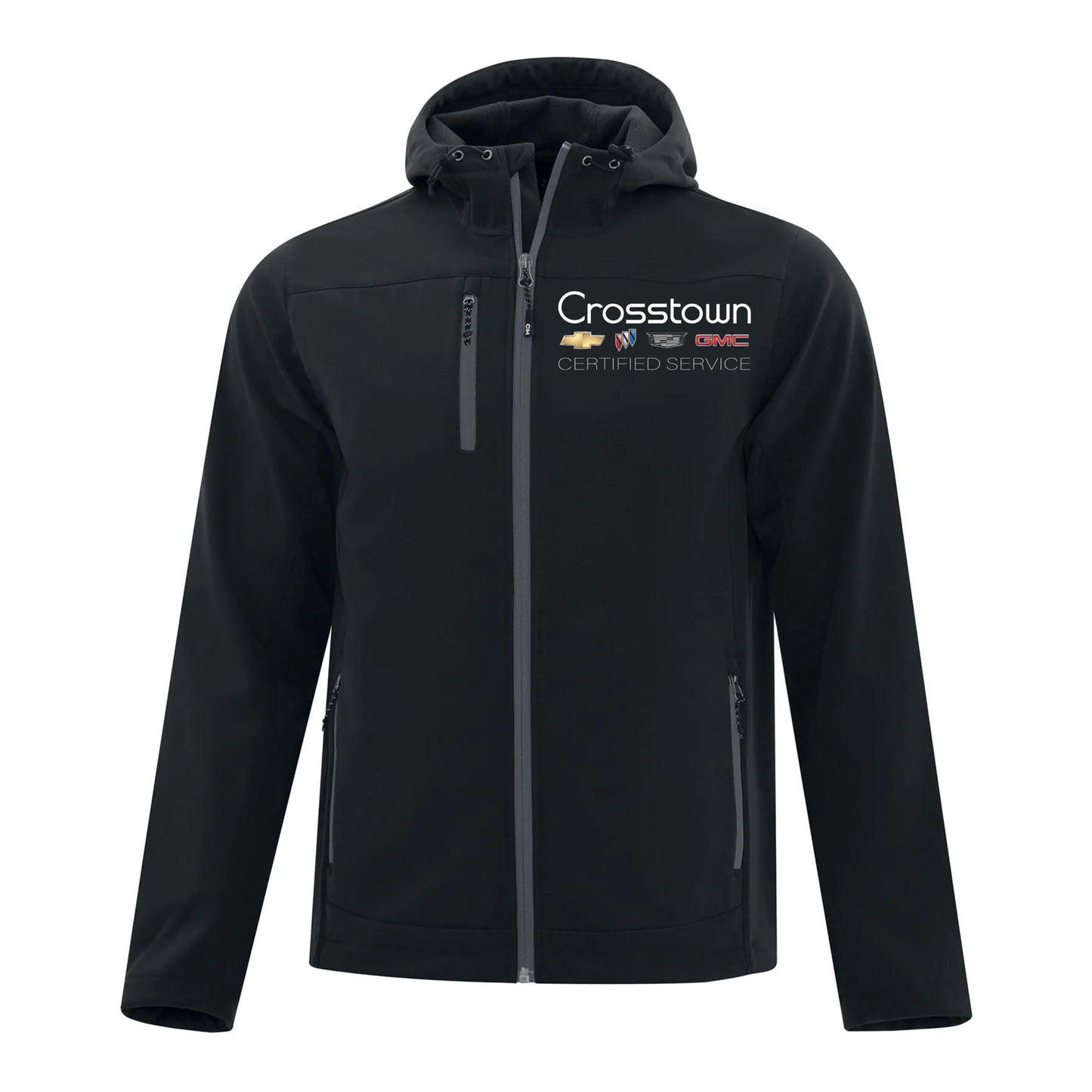 Crosstown Motors - Men's Water Repellent Soft Shell Jacket
