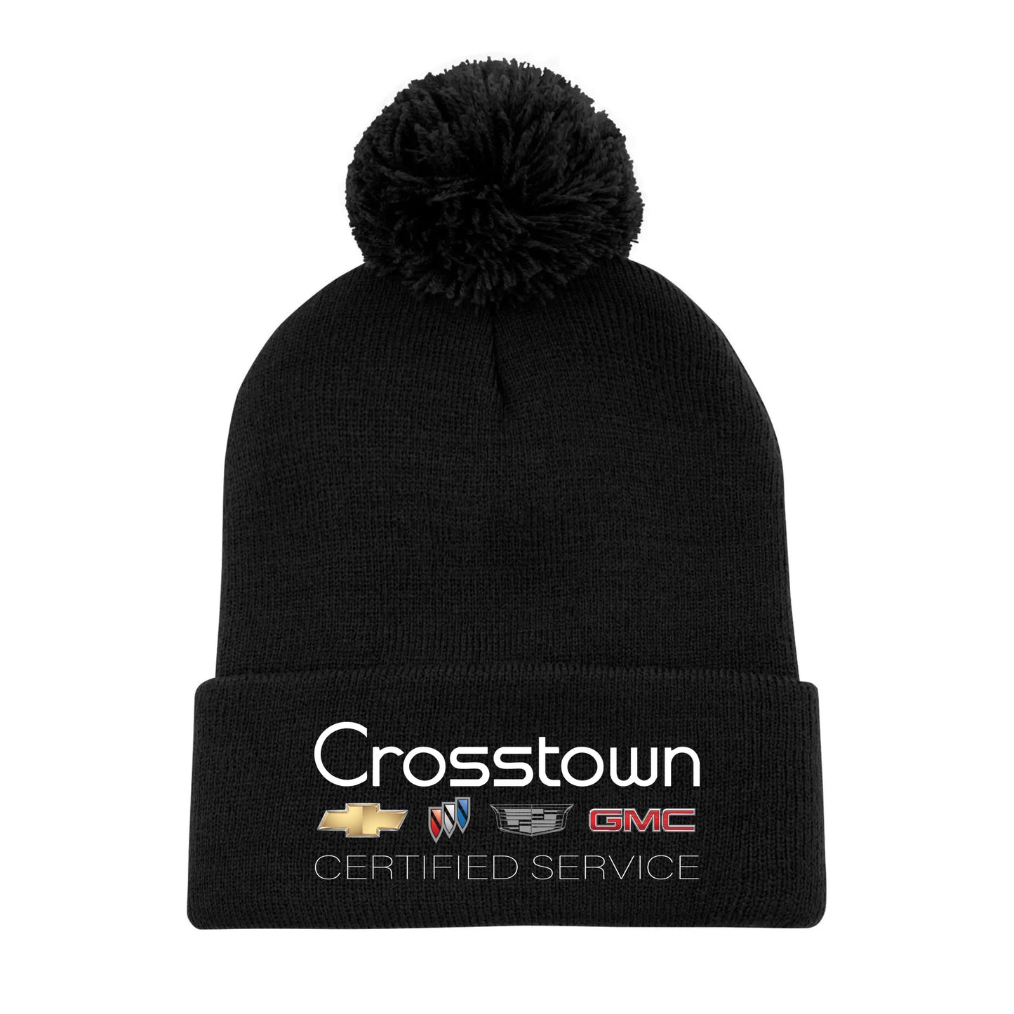 Crosstown Motors - Pom Pom Cuff Toque