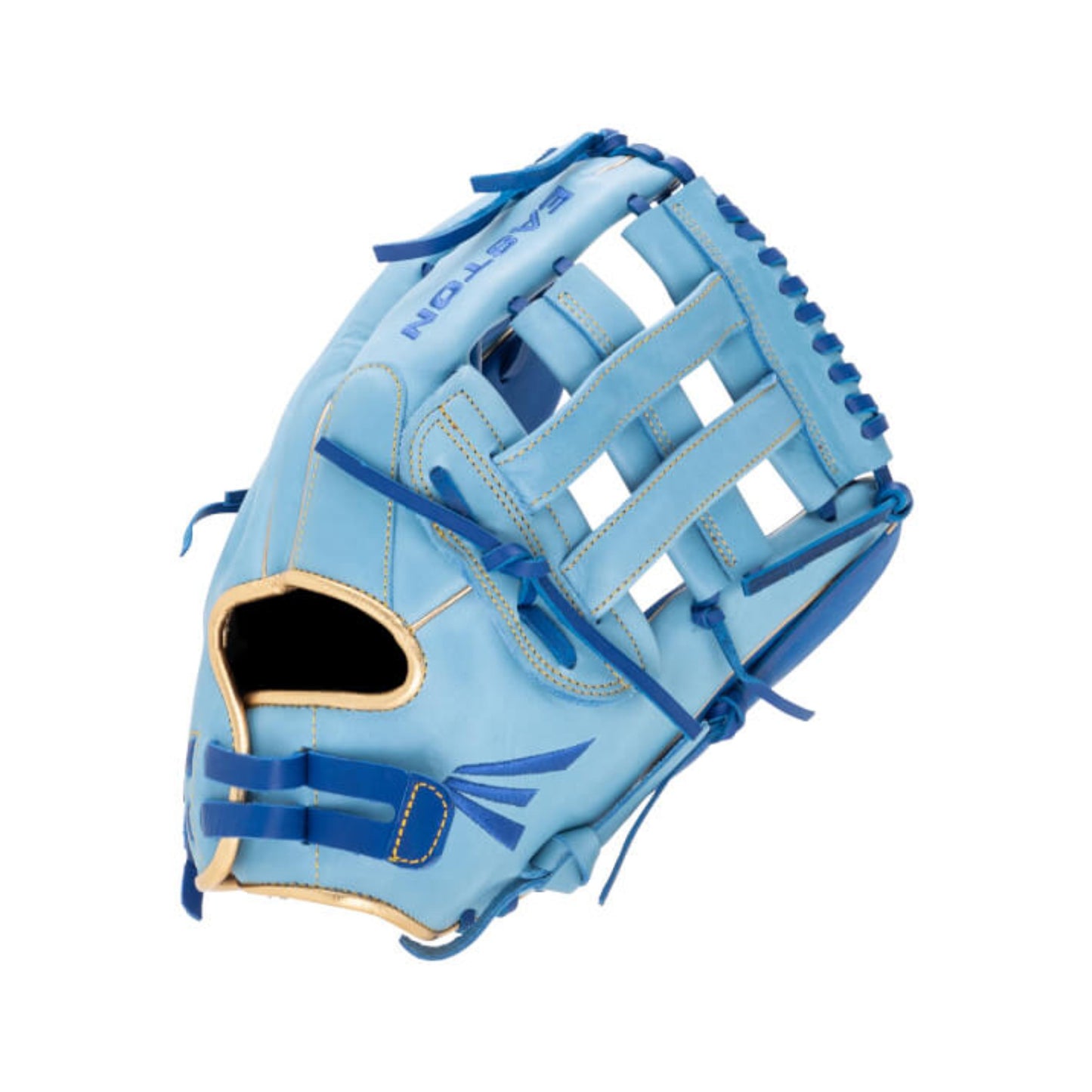 A photo of the Easton Tantrum Series 13" Slow Pitch Softball Glove in colour blue.