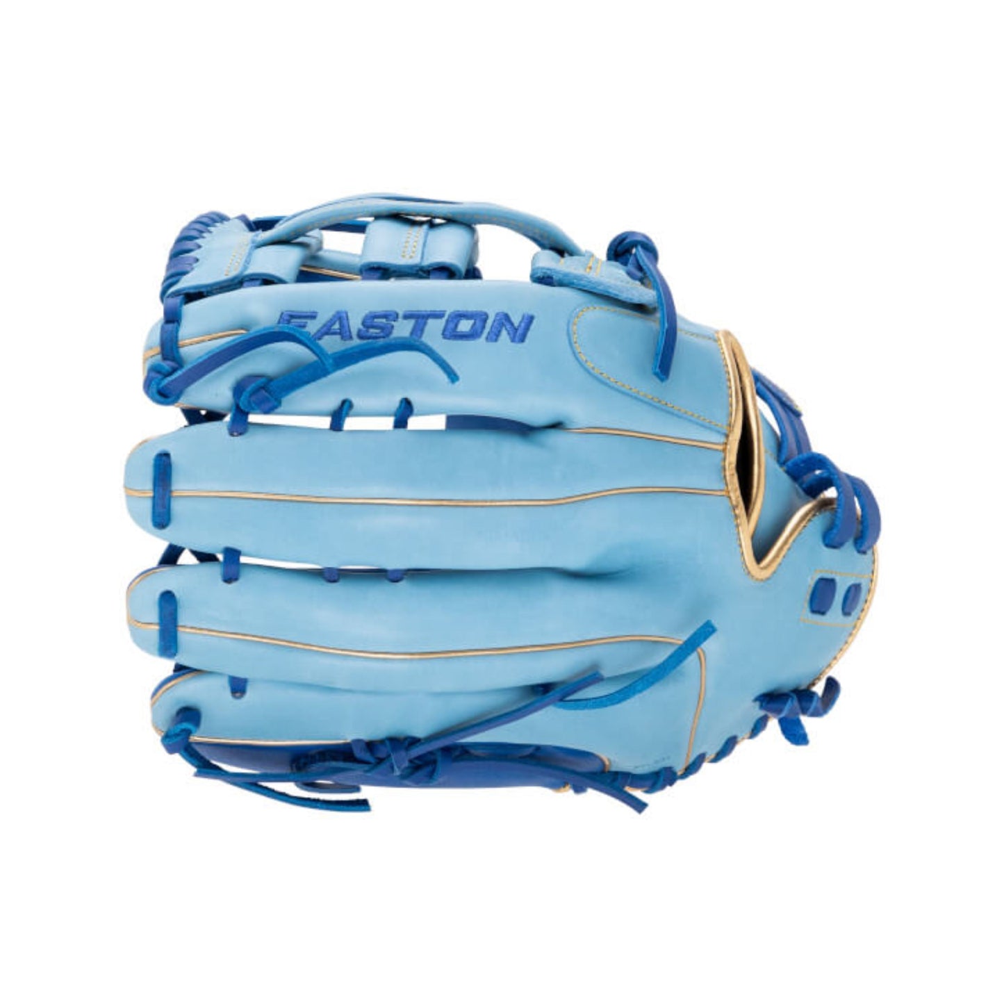 A photo of the Easton Tantrum Series 13" Slow Pitch Softball Glove in colour blue.
