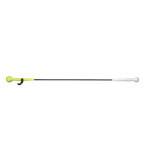 A photo of the Easton Baseball Training Stick in colour black, white and green.
