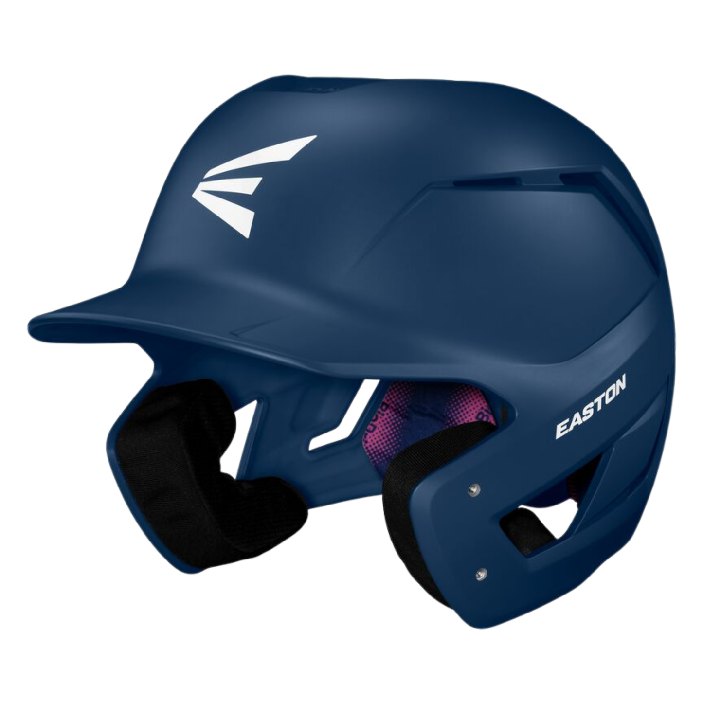 A photo of the Easton Z5 2.0 Matte Solid Senior Baseball Batting Helmet in colour navy.