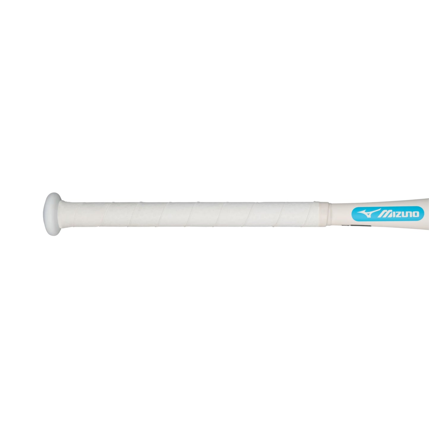 A photo of the Mizuno Finch 26 Fastpitch (-13) Baseball Bat in colour white, red and blue.