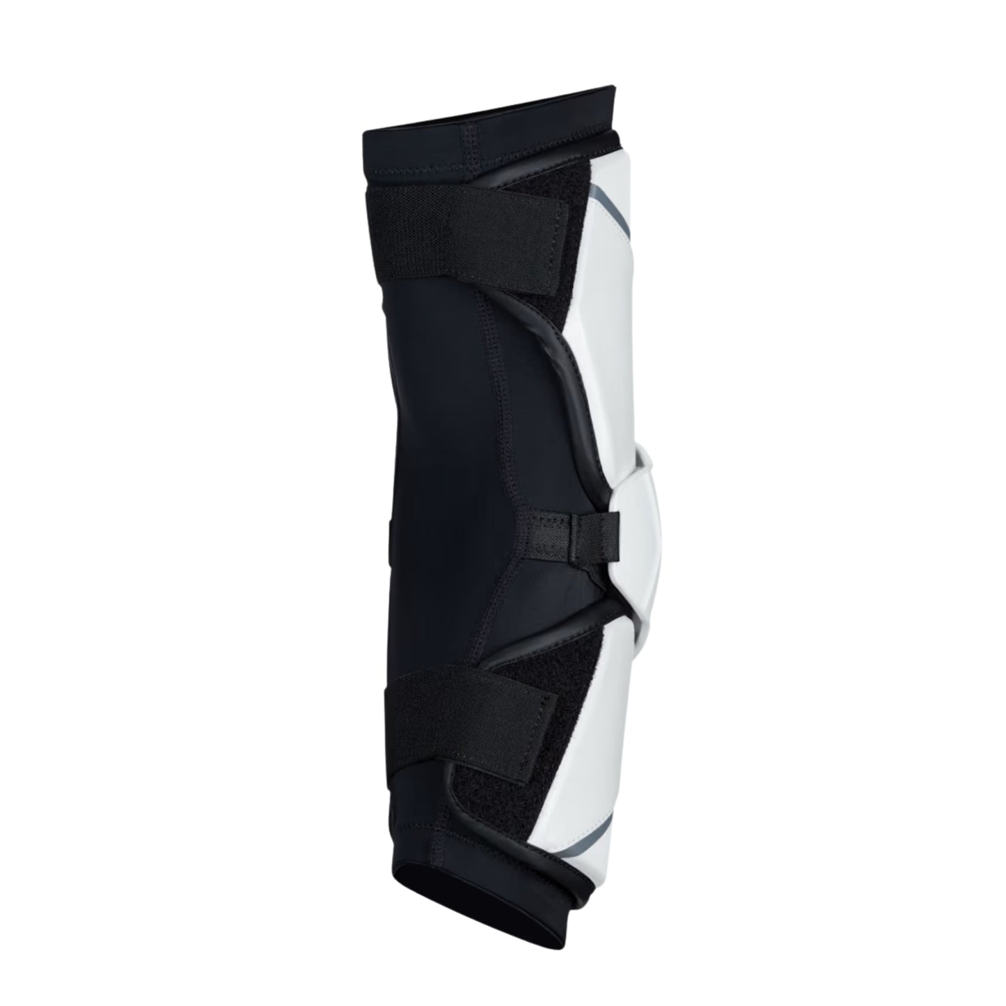 A photo of the Nike Vapor Select 2.0 Men's Lacrosse Arm Guards in colour white and black.