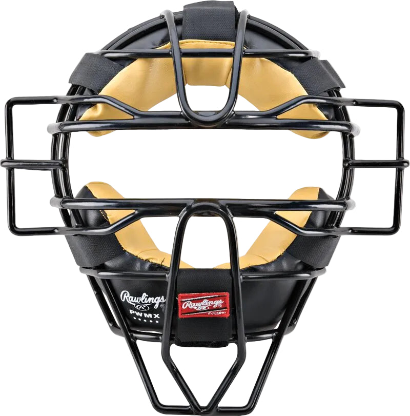 A photo of the Rawlings Umpire Adult Facemask in colour black.
