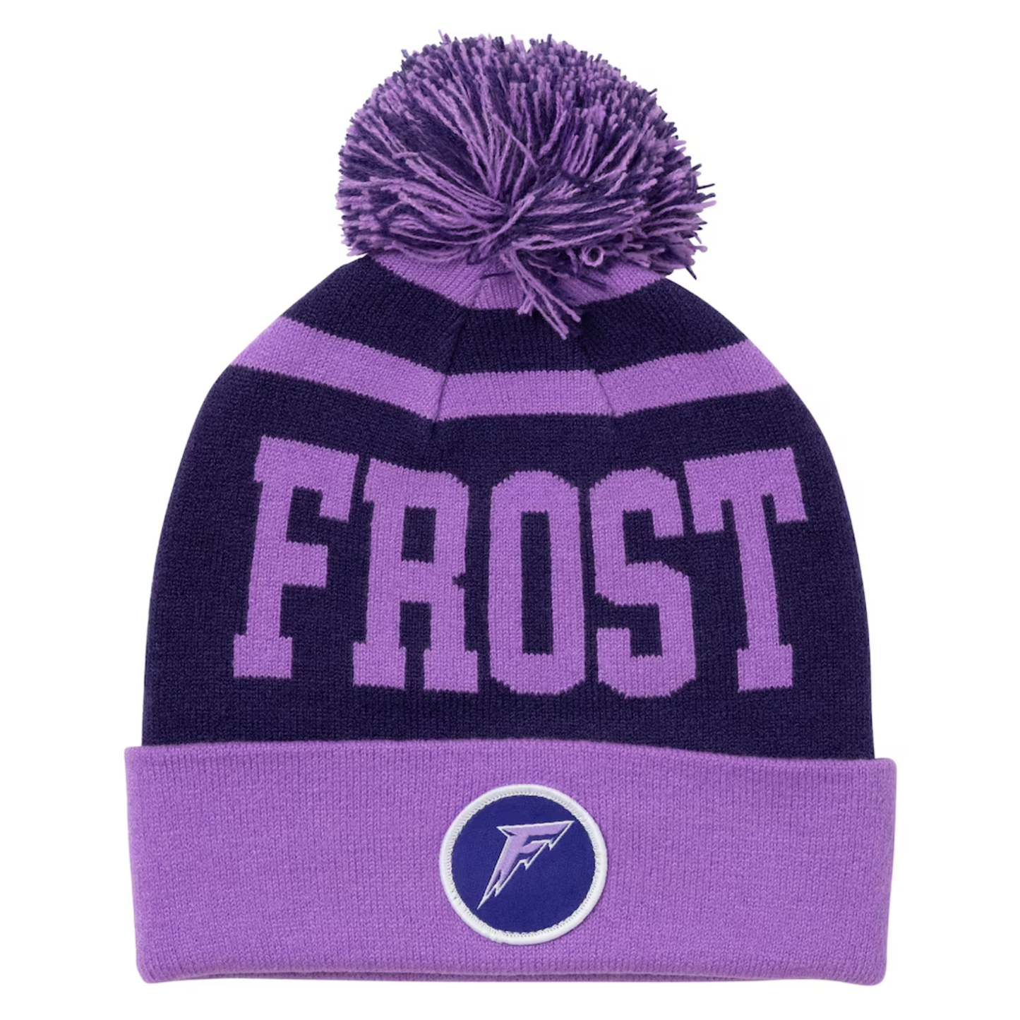 Minnesota Frost Bauer Adult Knit Hat with Pom