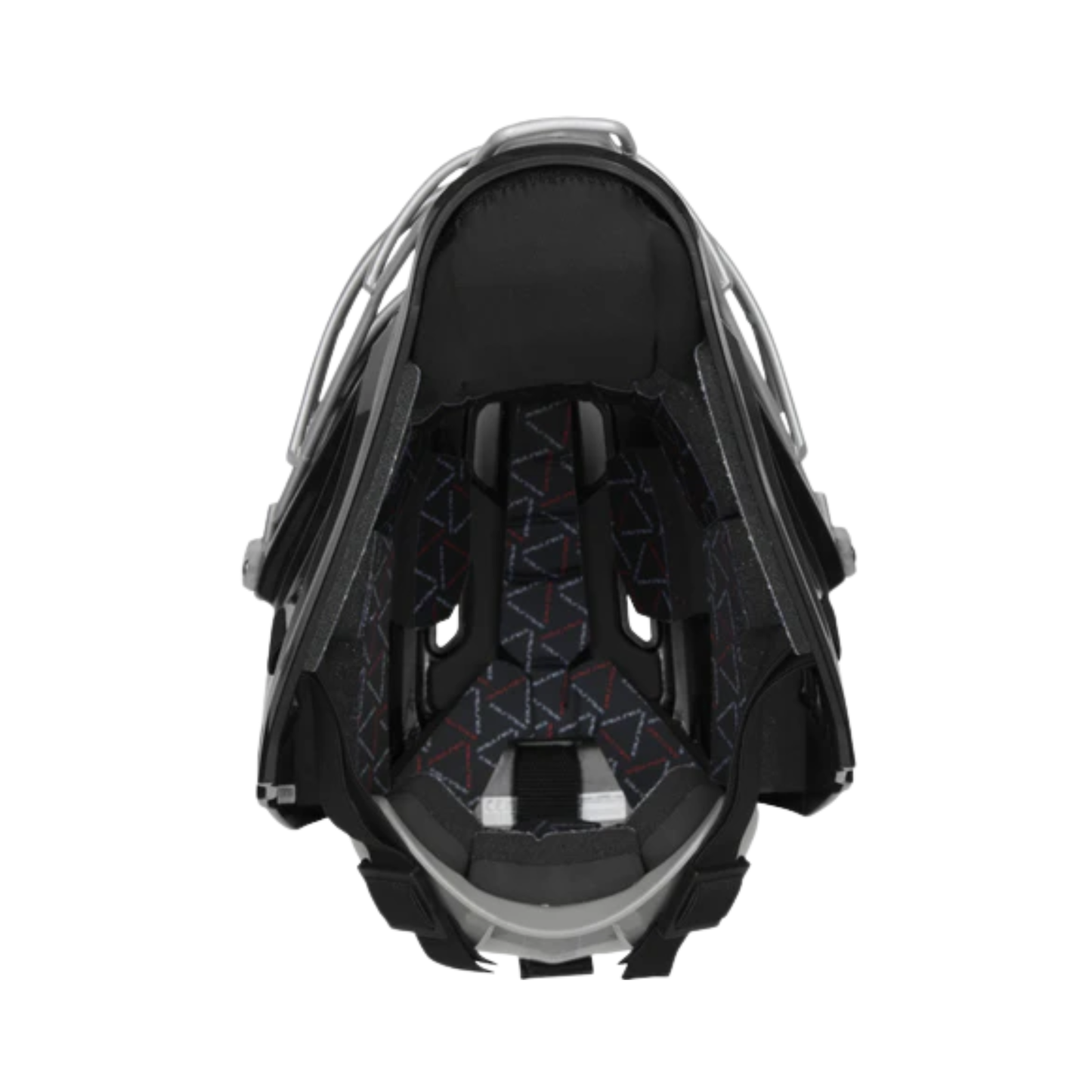 A photo of the Rawlings Renegade 2.0 Hockey Style Catchers Helmet in colour black.