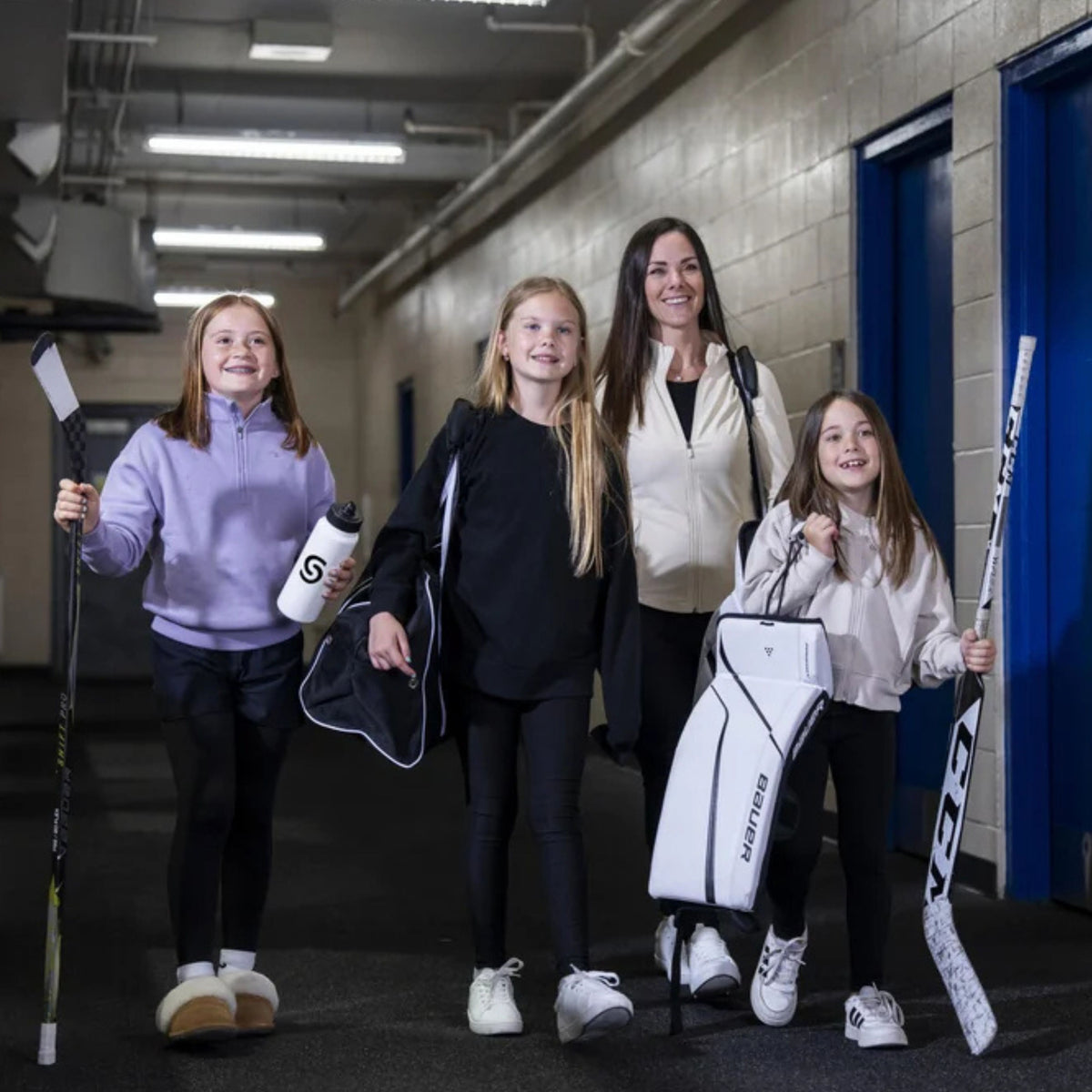 S-Hockey Junior Girls' Fitted Base Layer Top