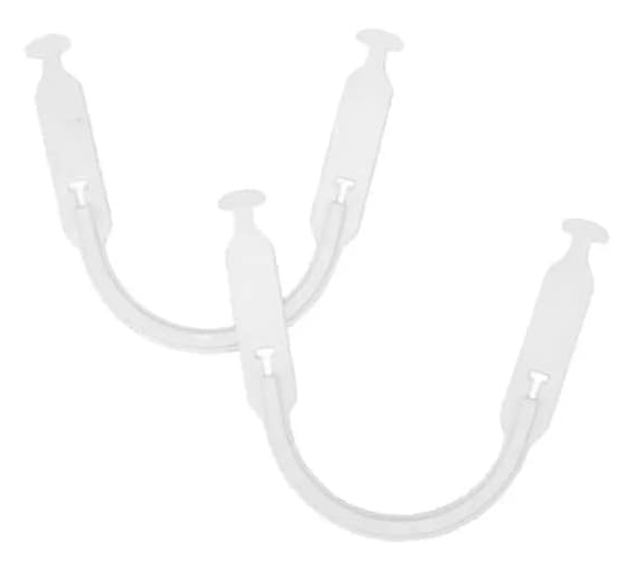A photo of the Nash Hockey Helmet Ear Slings in colour white.