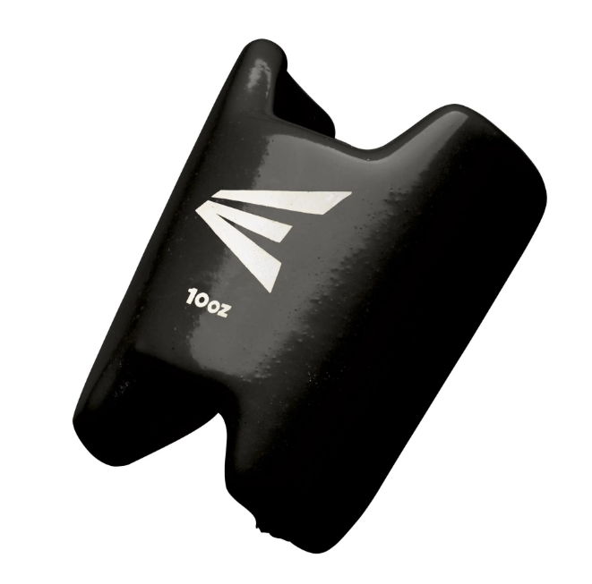 A photo of the Easton Training Bat Weight - 10 Oz. in colour black.