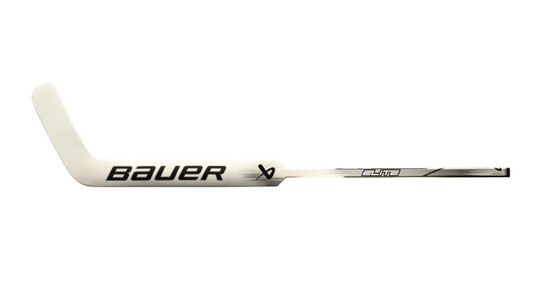 A photo of the Bauer Elite Senior Goalie Stick (2023) in colour white and black.