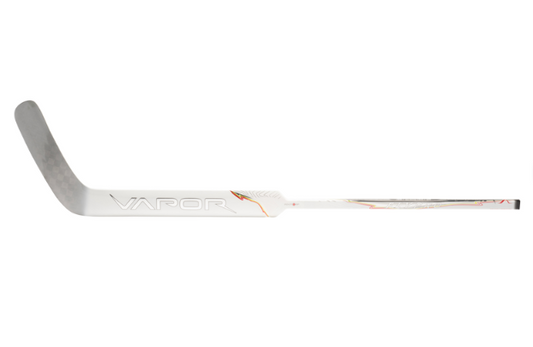 Bauer Flypro Goalie Stick (2025) in colours white and silver.
