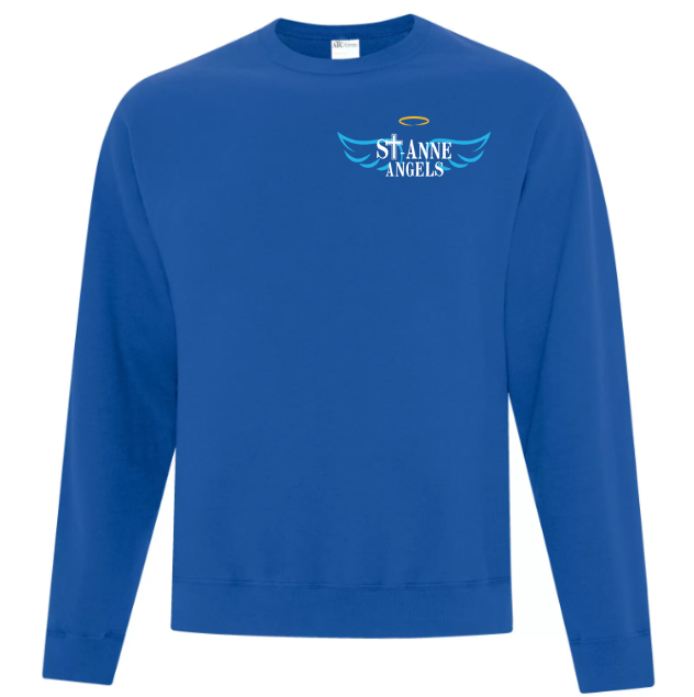 A photo of the St. Anne Elementary School Long Sleeve in colour royal blue.