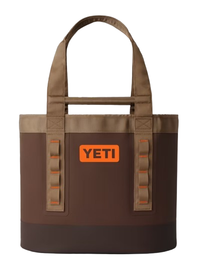 A photo of the Yeti Camino 35 Tote Bag 2.0 in brown.