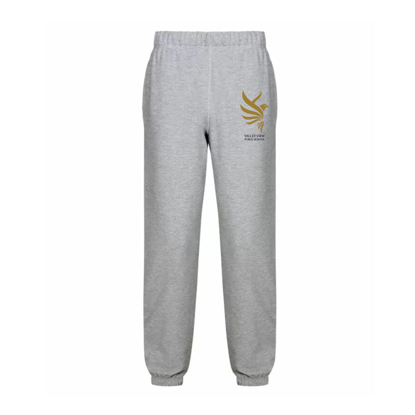 A photo of the Valley View Public School Sweatpants in colour grey.