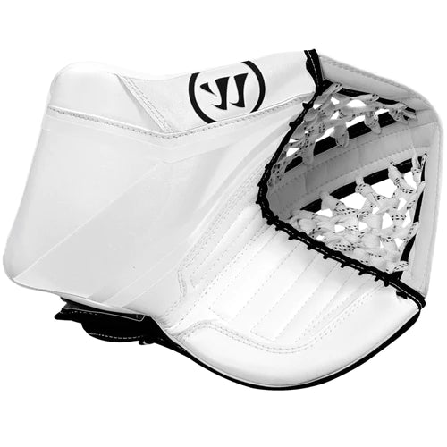 Warrior Ritual G6 E+ Junior Goalie Catch Glove (2022) - Regular White