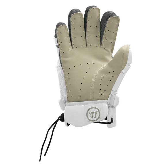 A photo of the Warrior Franchise LT Lacrosse Gloves in colour white.