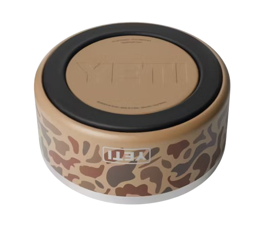 A photo of the Yeti Boomer 8 Dog Bowl in colour wetlands camo.