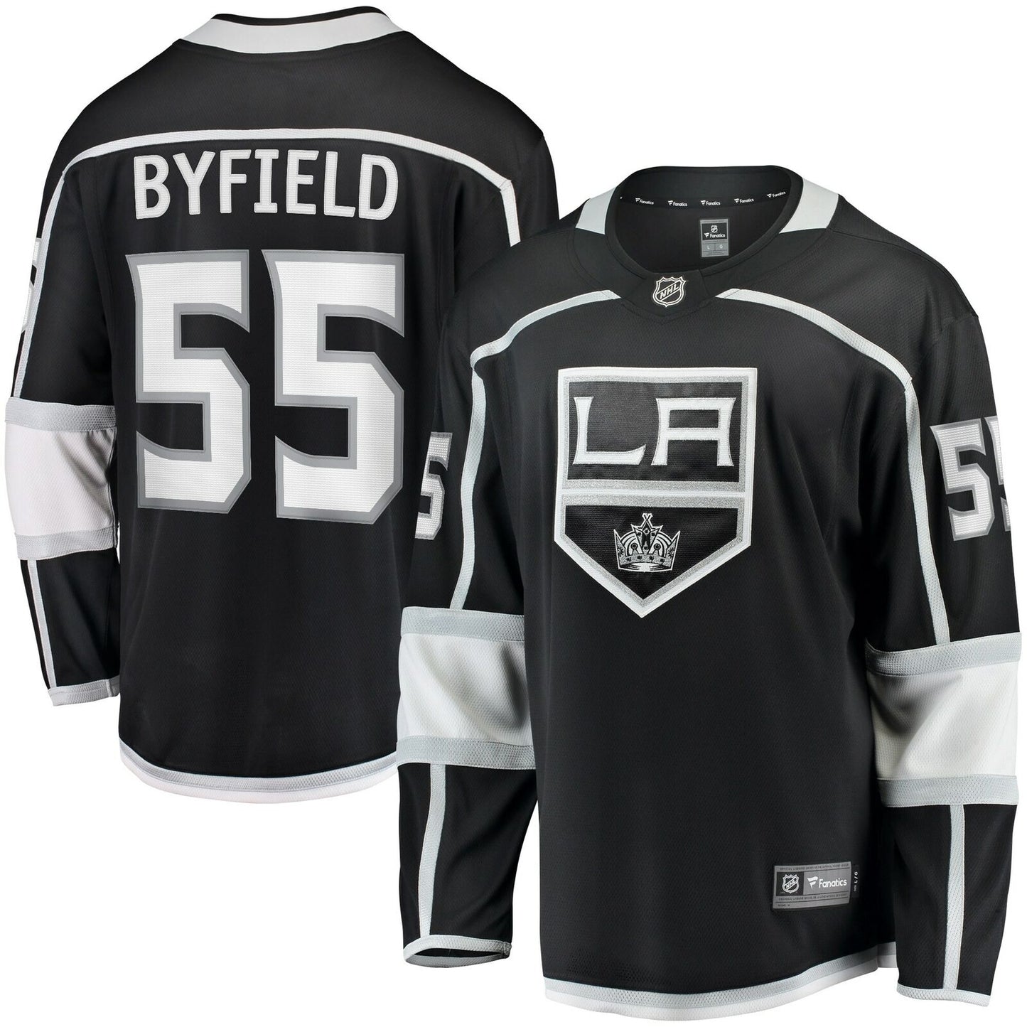 Quinton Byfield Los Angeles Kings Fanatics Home Jersey