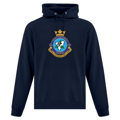 A photo of the 200 Wolf Squadron - Adult Hoodie in colour navy