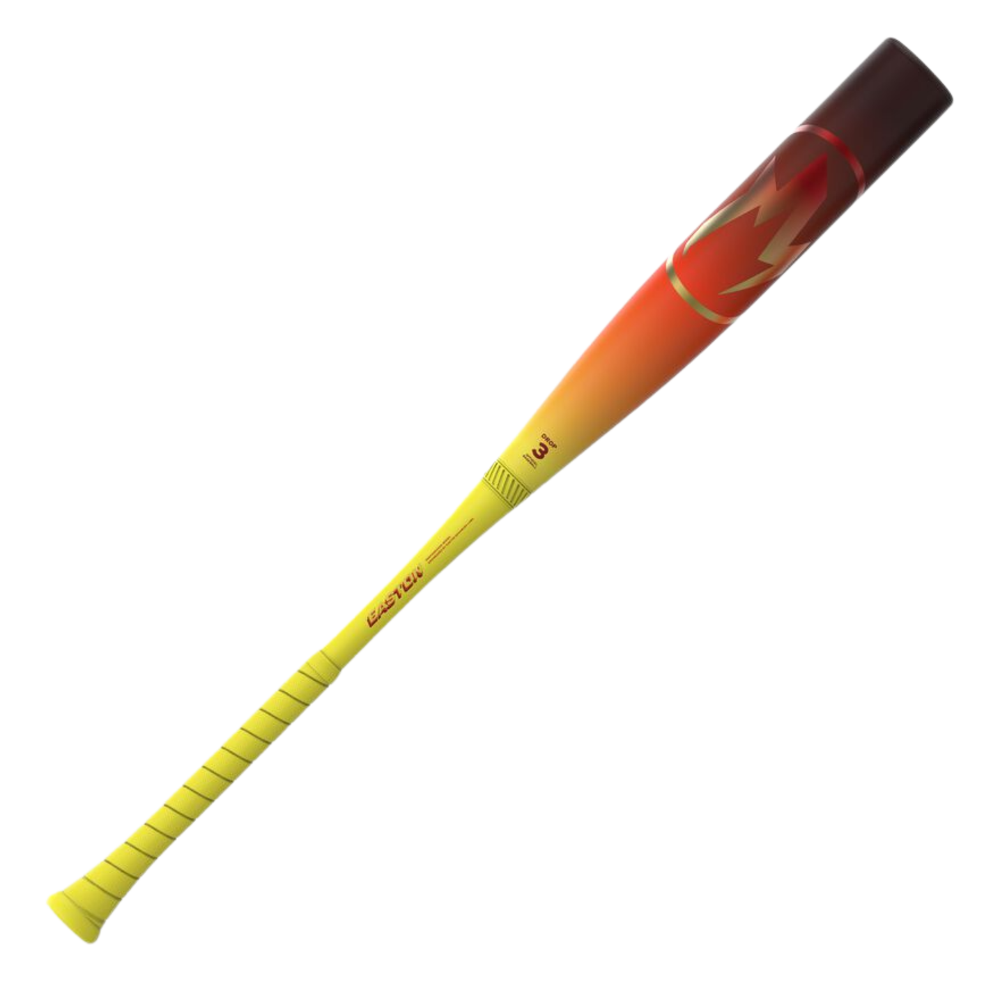 A photo of the hype fire from easton in yellow , red and orange.