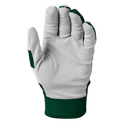 A photo of the Evoshield SRZ-1™ Adult Batting Gloves in colour green and white.