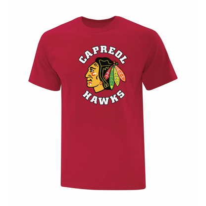 Capreol Hawks T-Shirt Red