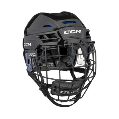 A photo of the CCM Tacks 310 Hockey Helmet in colour black.