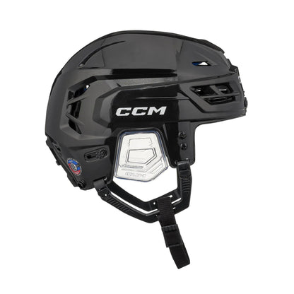 A photo of the CCM Tacks 310 Hockey Helmet in black.