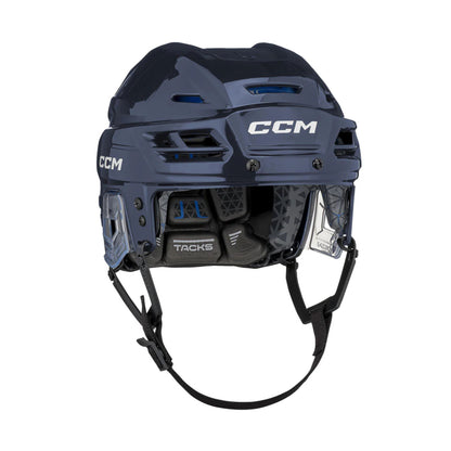 A photo of the CCM Tacks 310 Hockey Helmet in navy.