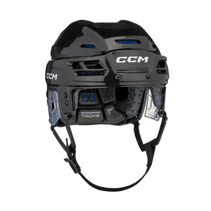 A photo of the CCM Tacks 310 Hockey Helmet in black.