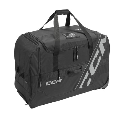 A photo of the CCM 570 Player Wheeled Bag 37" in colour black.