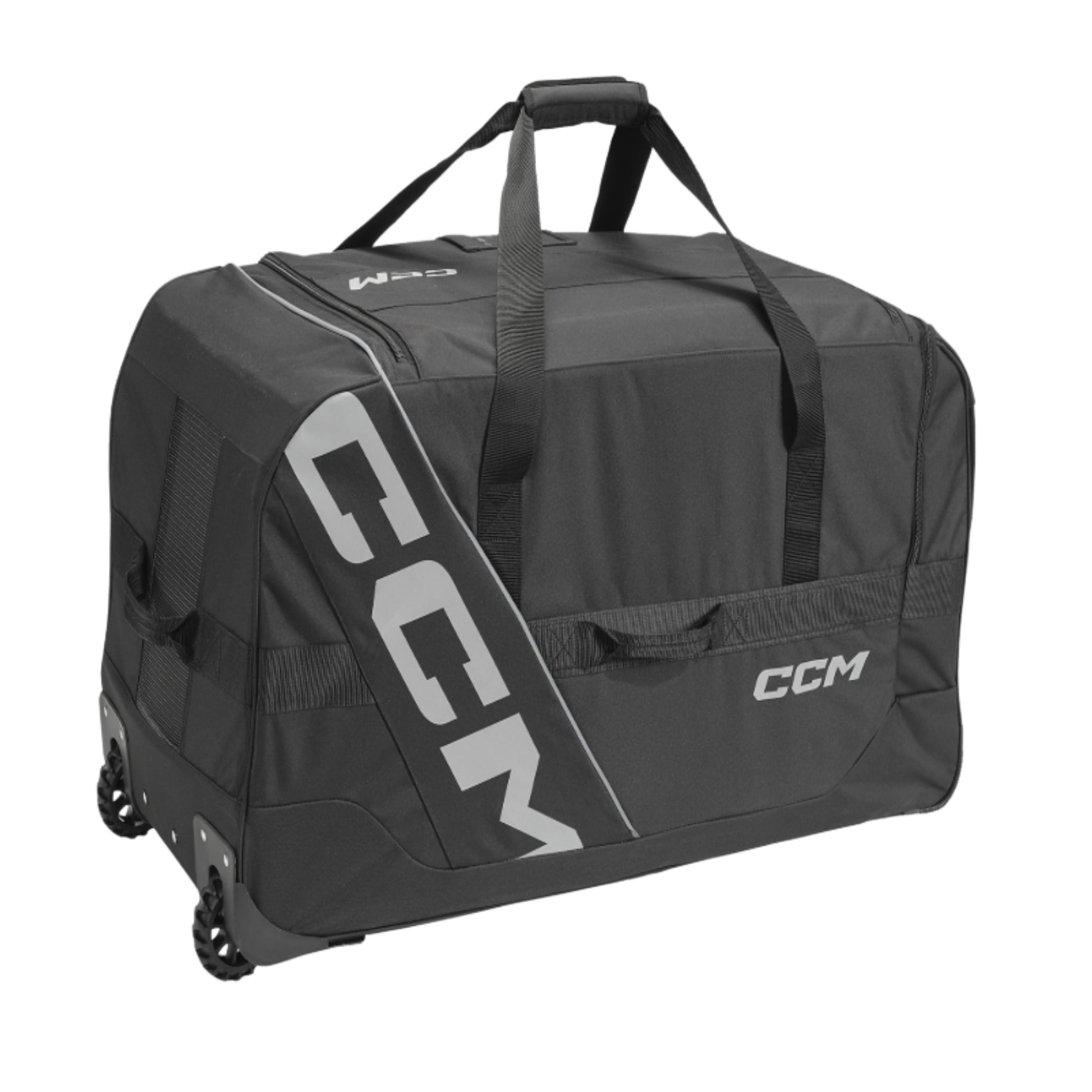 A photo of the CCM 570 Player Wheeled Bag 37" in colour black.