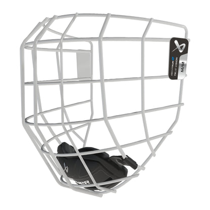 A photo of the BAUER Contour 2 Facemask in colour white.
