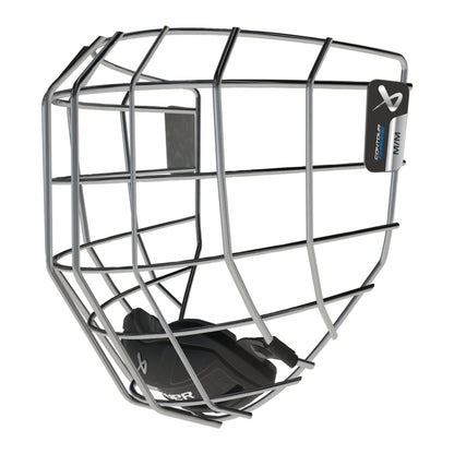 A photo of the BAUER Contour Chrome Facemask in colour chrome.