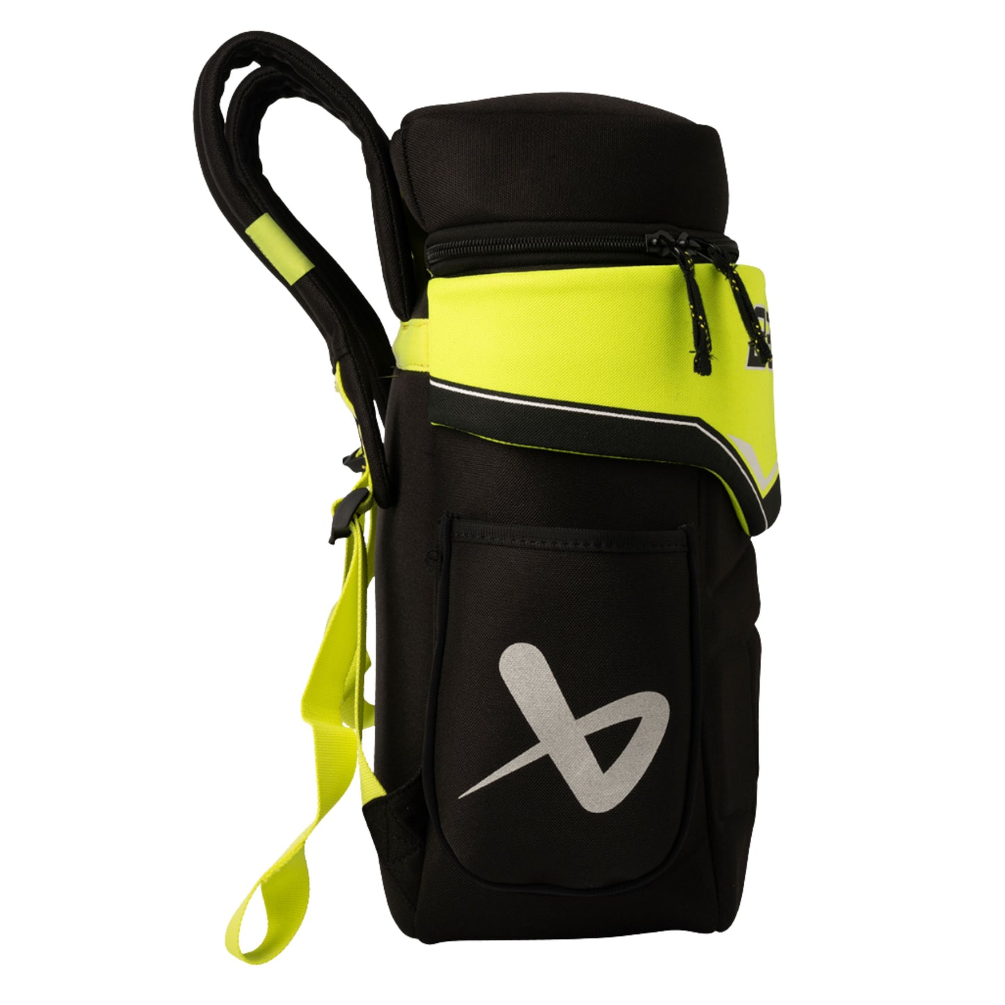 A photo of the Bauer Glove Backpack in colour black and gold.