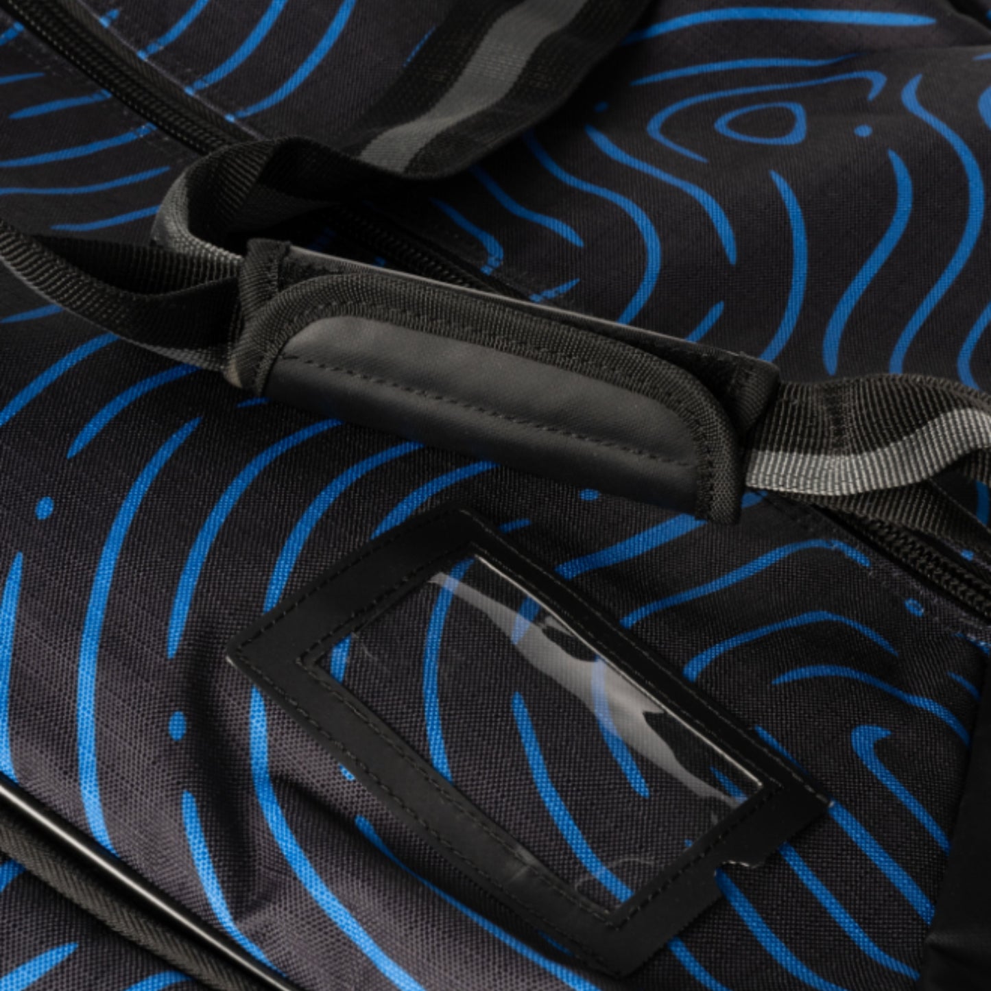 A photo of the BAUER Premium Senior Wheeled Bag in colour blue and black.