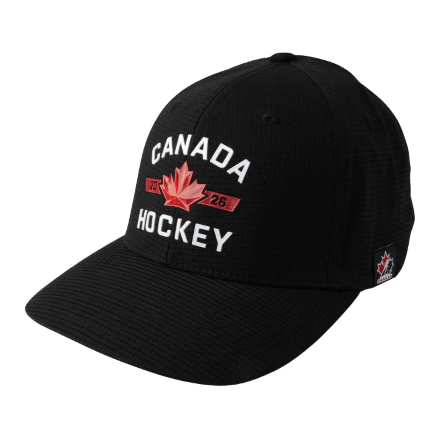 A photo of the BAUER x Hockey Canada® ELASTAFIT® Hat in colour black.