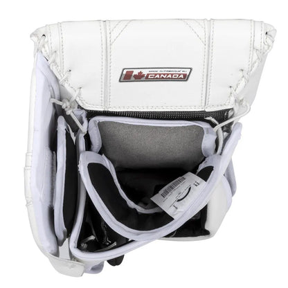 Brian's OPTik 3 Senior Goalie Blocker - White Inside