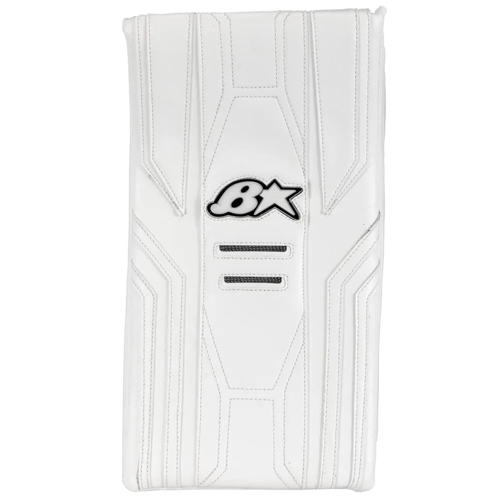 Brian's OPTik 3 Senior Goalie Blocker - White fRONT