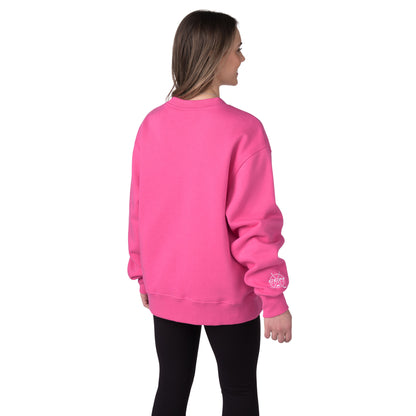 Barbie™ x CCM Pink Embossed Crewneck