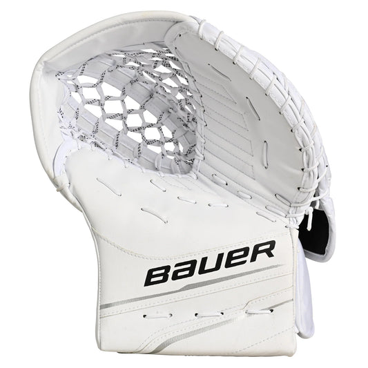 Bauer GSX Junior Goalie Catch Glove (2023) White