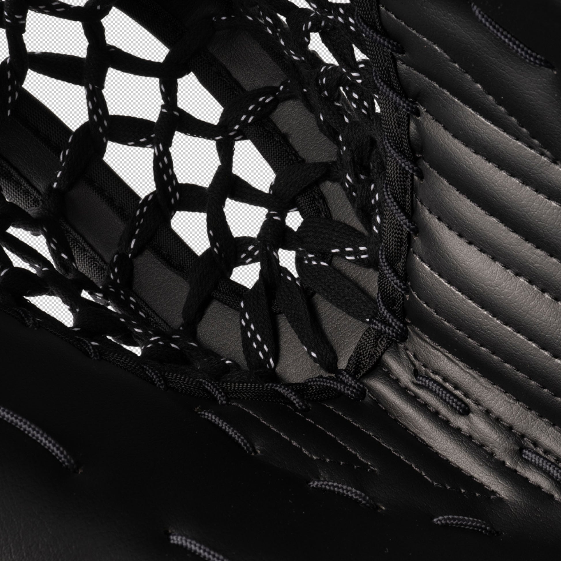 A photo of the Bauer GSX Senior Goalie Catcher black in colour white with white BAUER logo.