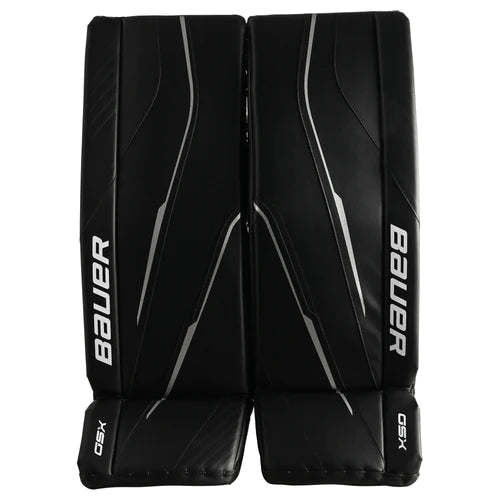 Bauer GSX Senior Goalie Pads (2023) Black