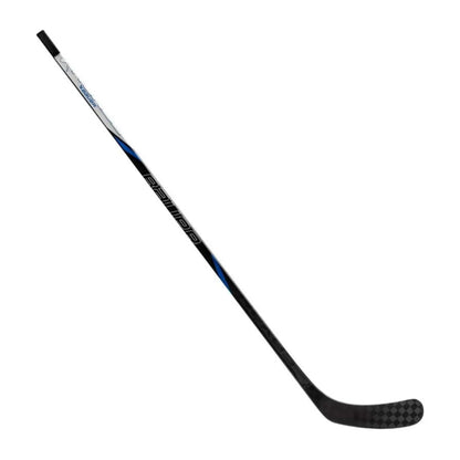 A photo of the Bauer Nexus League Hockey Stick in colour black, white and blue.