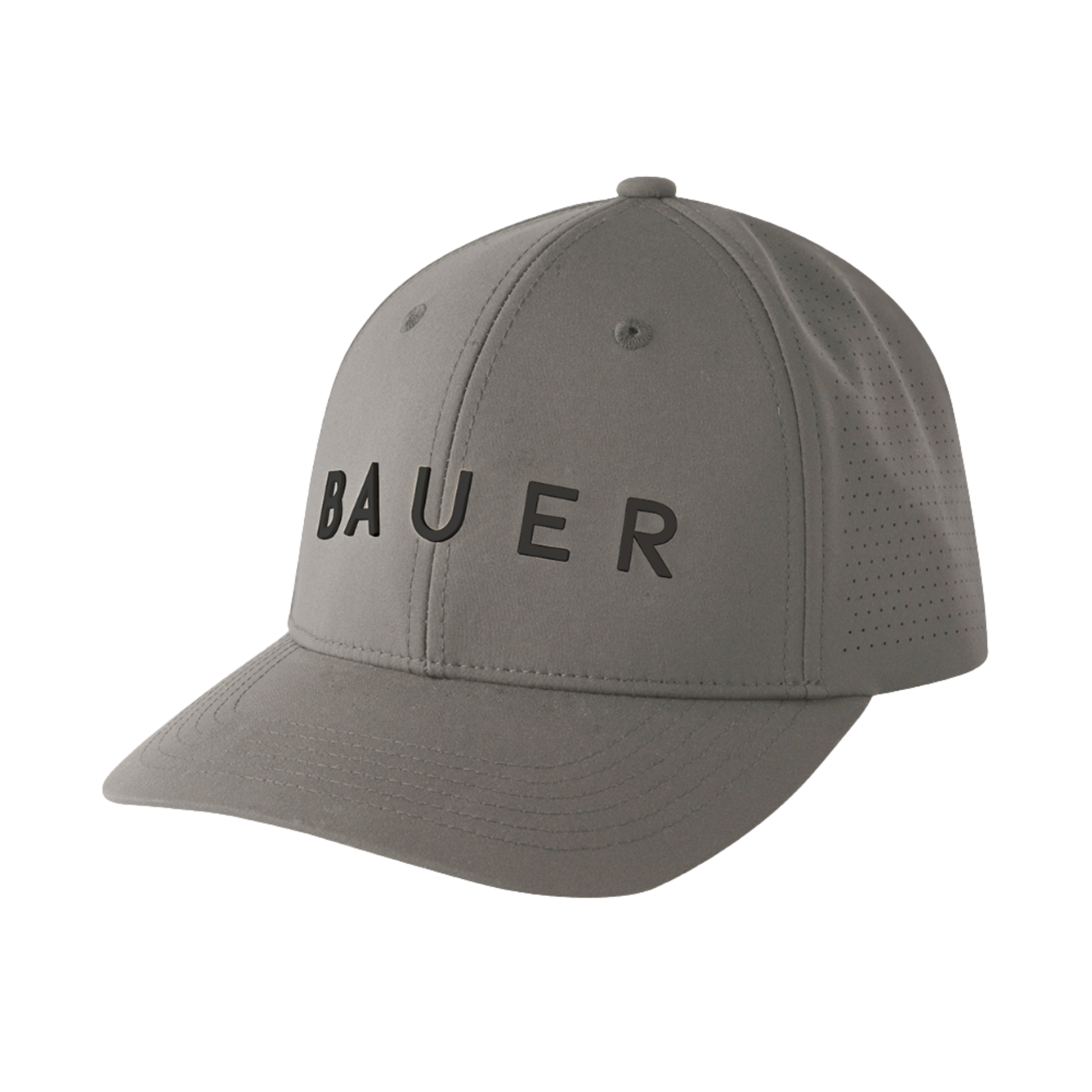 A photo of the Bauer Performance Senior Snapback Hat in colour grey.