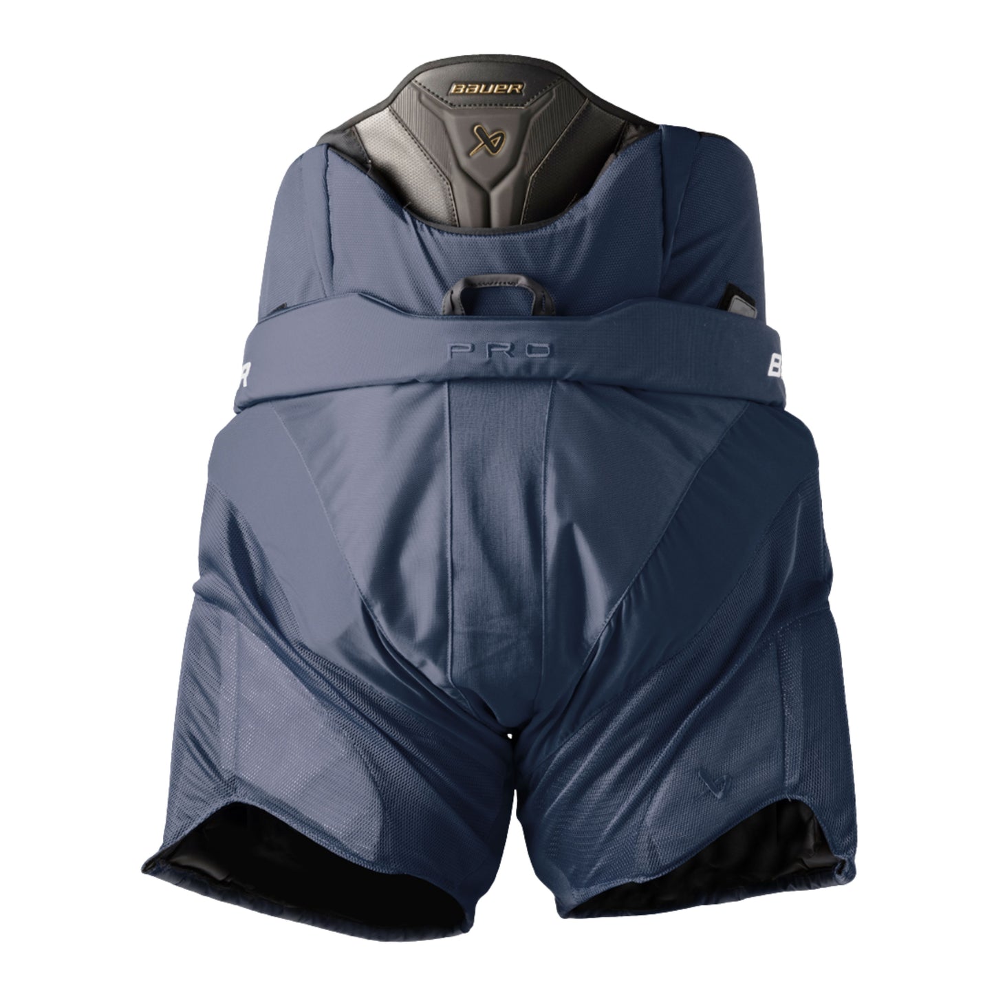 A photo of the Bauer Pro Goalie Pants in colour navy.